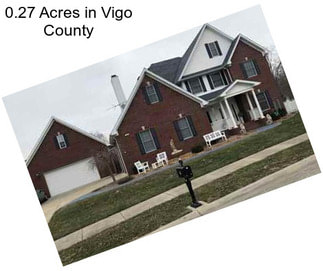 0.27 Acres in Vigo County