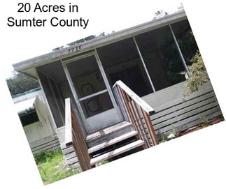 20 Acres in Sumter County