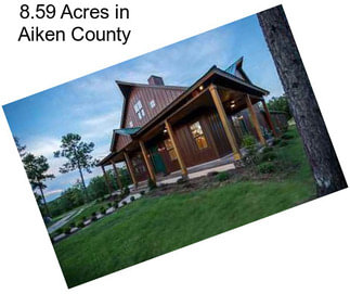 8.59 Acres in Aiken County