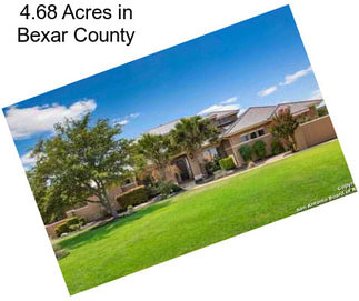 4.68 Acres in Bexar County