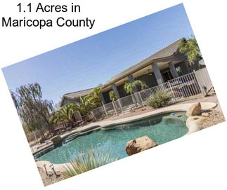 1.1 Acres in Maricopa County