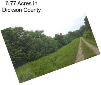 6.77 Acres in Dickson County