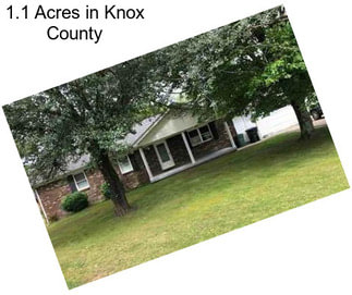1.1 Acres in Knox County