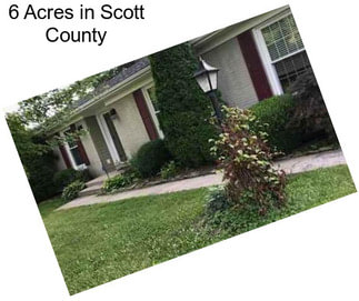 6 Acres in Scott County