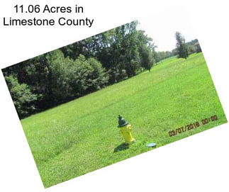 11.06 Acres in Limestone County