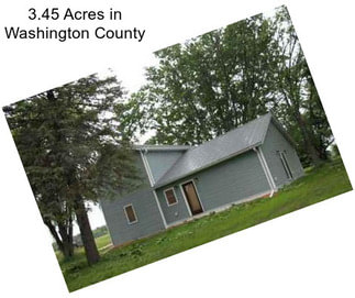 3.45 Acres in Washington County