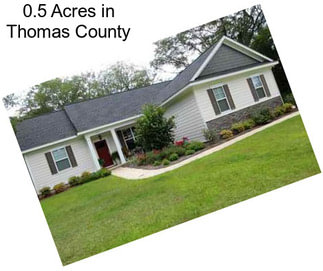 0.5 Acres in Thomas County