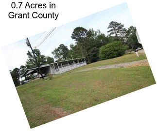0.7 Acres in Grant County