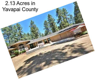 2.13 Acres in Yavapai County