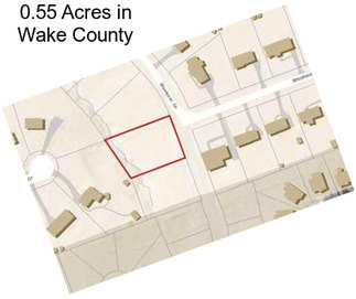 0.55 Acres in Wake County