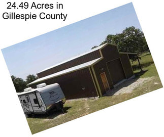 24.49 Acres in Gillespie County