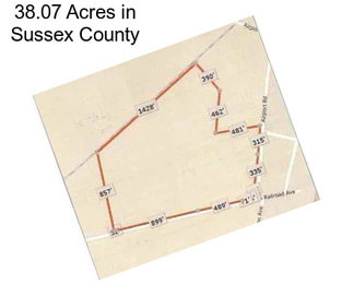 38.07 Acres in Sussex County