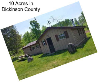 10 Acres in Dickinson County