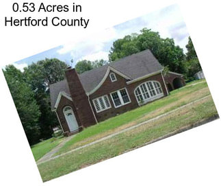 0.53 Acres in Hertford County