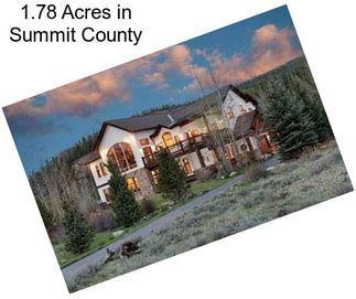 1.78 Acres in Summit County