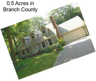 0.5 Acres in Branch County