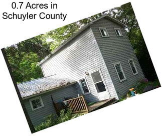 0.7 Acres in Schuyler County