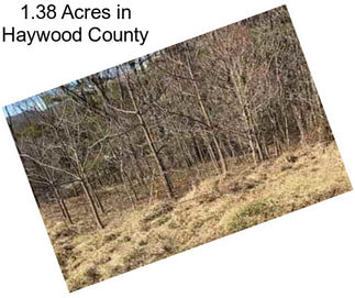 1.38 Acres in Haywood County