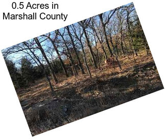 0.5 Acres in Marshall County