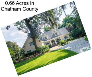 0.66 Acres in Chatham County
