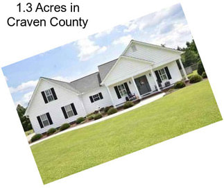 1.3 Acres in Craven County