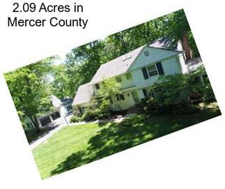 2.09 Acres in Mercer County