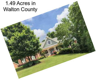 1.49 Acres in Walton County