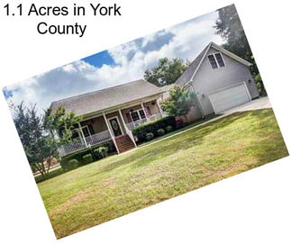1.1 Acres in York County