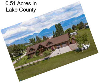 0.51 Acres in Lake County