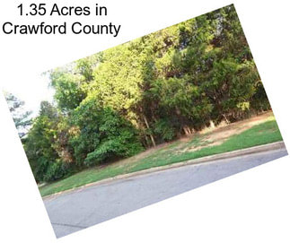 1.35 Acres in Crawford County