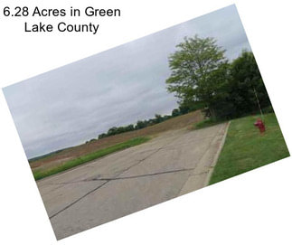 6.28 Acres in Green Lake County