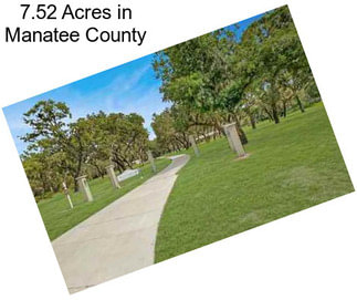 7.52 Acres in Manatee County