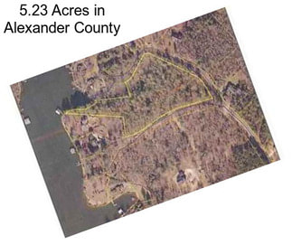 5.23 Acres in Alexander County
