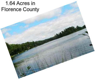 1.64 Acres in Florence County
