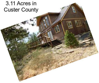 3.11 Acres in Custer County