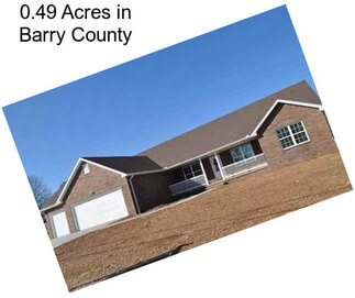 0.49 Acres in Barry County