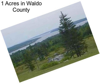 1 Acres in Waldo County