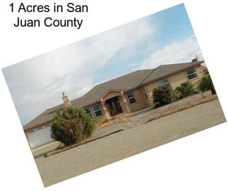 1 Acres in San Juan County