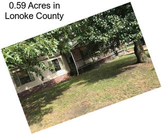0.59 Acres in Lonoke County