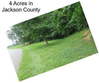 4 Acres in Jackson County