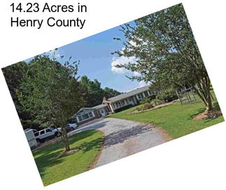 14.23 Acres in Henry County
