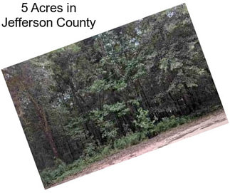 5 Acres in Jefferson County