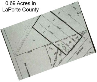 0.69 Acres in LaPorte County