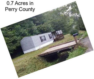 0.7 Acres in Perry County