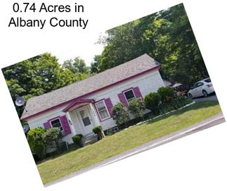 0.74 Acres in Albany County