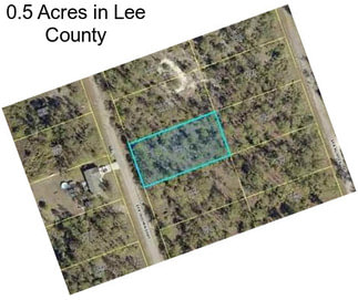 0.5 Acres in Lee County