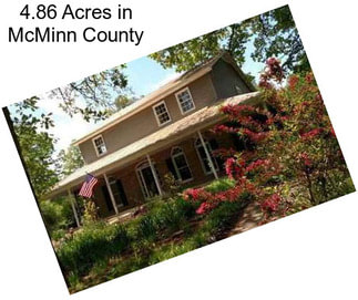 4.86 Acres in McMinn County