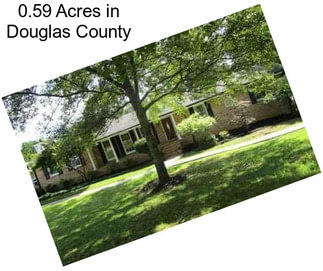 0.59 Acres in Douglas County