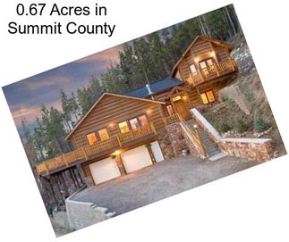 0.67 Acres in Summit County