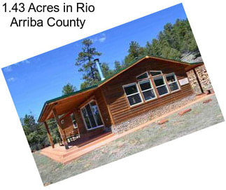 1.43 Acres in Rio Arriba County